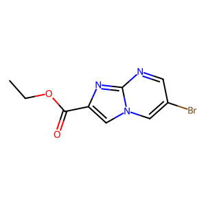 6-溴咪唑并[1,2-a]嘧啶-2-羧酸乙酯,ethyl 6-bromoimidazo[1,2-a]pyrimidine-2-carboxylate