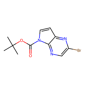 N-[(叔丁氧基)羰基]-N-(2,6-二氯吡啶-4-基)氨基甲酸叔丁酯,tert-butyl 2-bromo-5H-pyrrolo[2,3-b]pyrazine-5-carboxylate