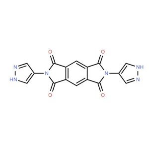 Benzo[1,2-c:4,5-c']dipyrrole-1,3,5,7(2H,6H)-tetrone, 2,6-di-1H-pyrazol-4-yl-