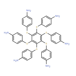 六(4-氨基苯巯基)苯,Benzenamine, 4,4