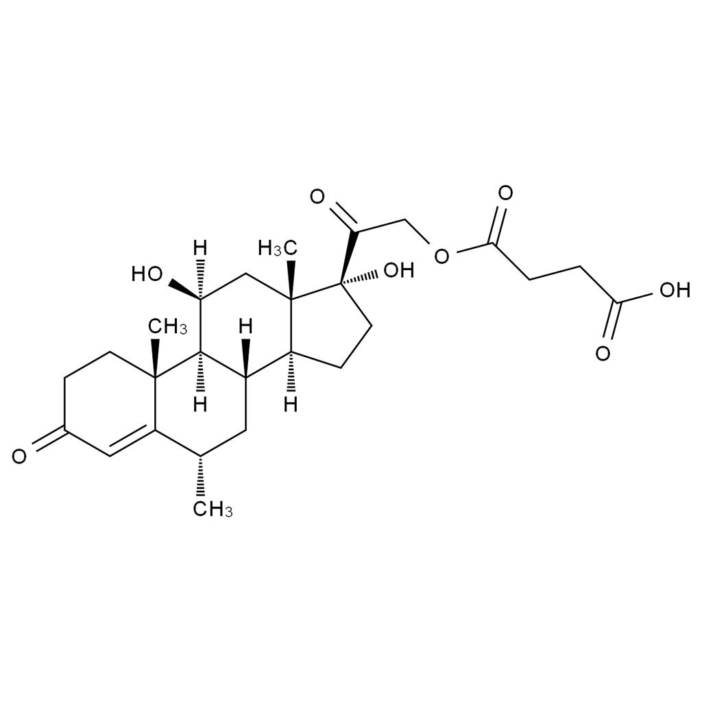 甲基潑尼松龍琥珀酸酯EP雜質(zhì)D,Methylprednisolone Hydrogen Succinate EP Impurity D