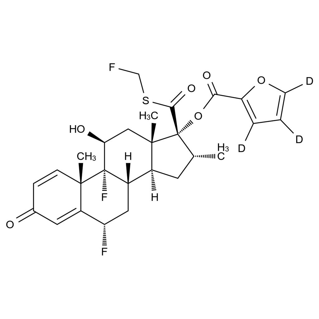 糠酸氟替卡松 D3,Fluticasone Furoate D3