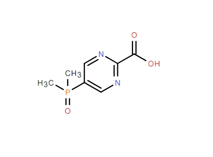 5-(二甲基磷?；?嘧啶-2-羧酸,2-Pyrimidinecarboxylic acid, 5-(dimethylphosphinyl)-