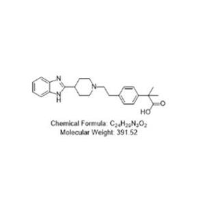 比拉斯汀雜質(zhì)B,Bilastine Impurity B