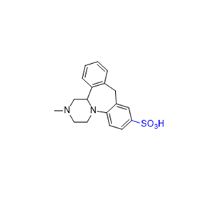 米安色林杂质15,2-methyl-1,2,3,4,10,14b-hexahydrodibenzo[c,f]pyrazino[1,2-a]azepine-8-sulfonic acid