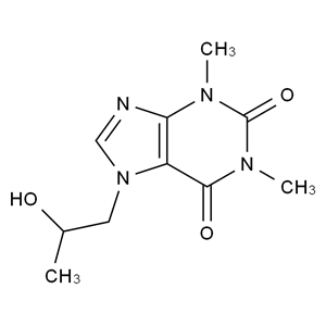 羟丙茶碱,Proxyphylline