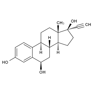 炔雌醇EP杂质F（6-β-羟基乙基雌二醇）,Ethynylestradiol EP Impurity F (6-beta-Hydroxy Ethynylestradiol)