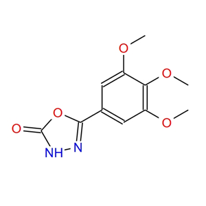 5-(3,4,5-三甲氧基苯基)-1,3,4-惡二唑-2-醇,5-(3,4,5-Trimethoxyphenyl)-1,3,4-oxadiazol-2-ol