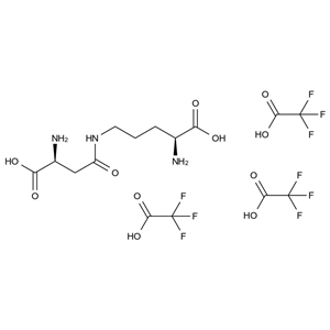 CATO_（S） -2-氨基-5-（（S）-3-氨基-3-羧丙酰胺）戊酸三氟乙酸盐_2135301-50-5_97%