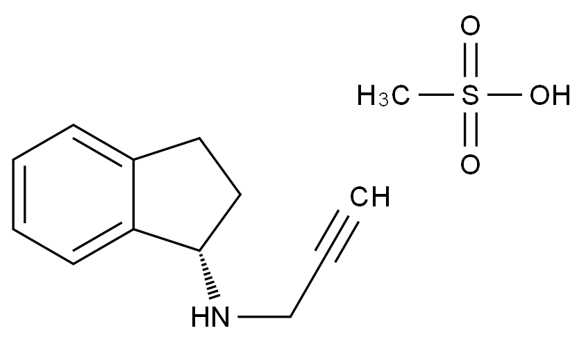 (S)-甲磺酸雷沙吉蘭,(S)-Rasagiline Mesylate