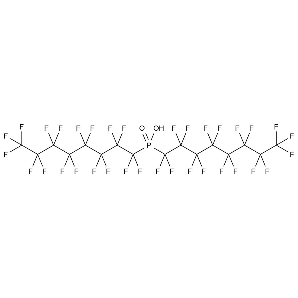 Bis(heptadecafluorooctyl)phosphinic Acid