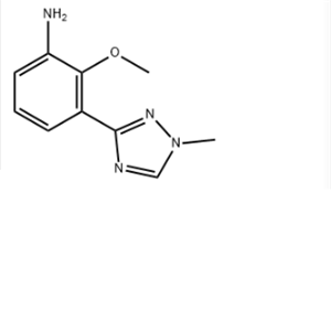 2-甲氧基-3-(1-甲基-1H-1,2,4-三唑-3-基)苯胺,2-methoxy-3-(1-methyl-1H-1,2,4-triazol-3-yl)aniline