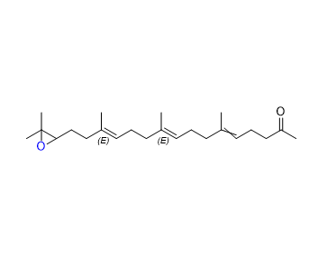 替普瑞酮雜質(zhì)03,(9E,13E)-16-(3,3-dimethyloxiran-2-yl)-6,10,14-trimethylhexadeca-5,9,13-trien-2-one