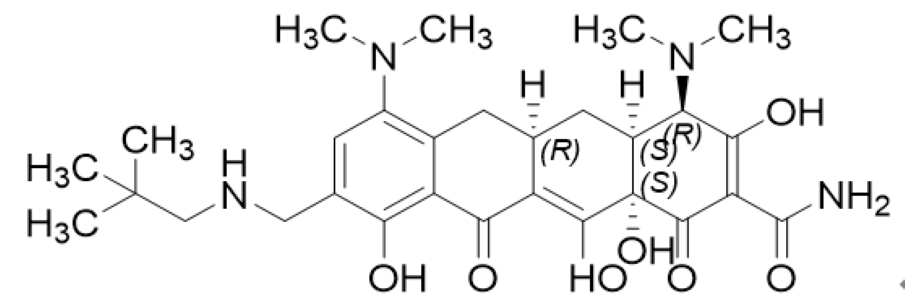 奧馬環(huán)素4-Beta異構(gòu)體雜質(zhì),(4R,4aS,5aR,12aS)-4,7-Bis(dimethylamino)-9-[[(2,2-dimethylpropyl)amino]methyl]-1,4,4a,5,5a,6,11,12a-octahydro-3,10,12,12a-tetrahydroxy-1,11-dioxo-2-naphthacenecarboxamide