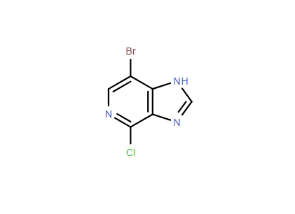 7-溴-4-氯-1H-咪唑并[4,5-c]吡啶,7-Bromo-4-chloro-1H-imidazo[4,5-c]pyridine