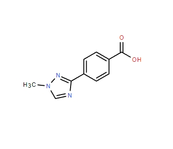 4-(1-甲基-1H-1,2,4-三唑-3-基)苯甲酸,4-(1-methyl-1H-1,2,4-triazol-3-yl)benzoic acid