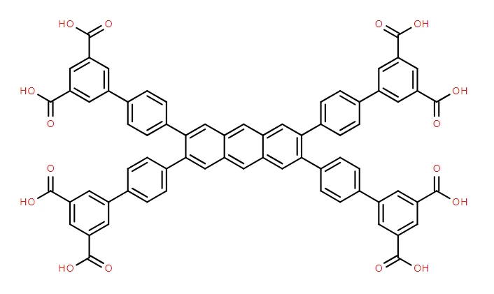 2,3,6,7-四(3',5'-二羧基聯(lián)苯-4-基)-1,4,5,8-四氮雜蒽,[1,1′-Biphenyl]-3,5-dicarboxylic acid, 4′-[3,6,7-tris(3′,5′-dicarboxy[1,1′-biphenyl]-4-yl)-2-anthracenyl]-