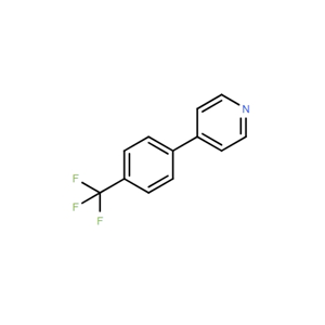4-(4-三氟甲基苯基)吡啶