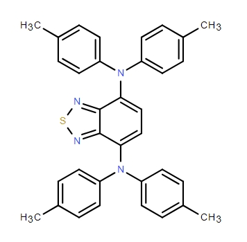 2,1,3-Benzothiadiazole-4,7-diamine, N4,N4,N7,N7-tetrakis(4-methylphenyl)-,2,1,3-Benzothiadiazole-4,7-diamine, N4,N4,N7,N7-tetrakis(4-methylphenyl)-