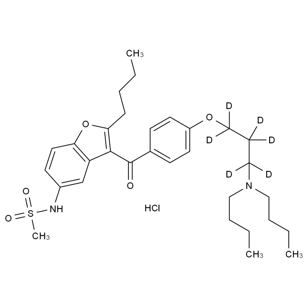 決奈達隆-d6 HCl,Dronedarone-d6 HCl