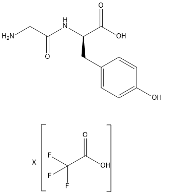 H-甘氨酸-D-酪氨酸-OH（XTFA鹽）,H-Gly-D-Tyr-OH（XTFA）