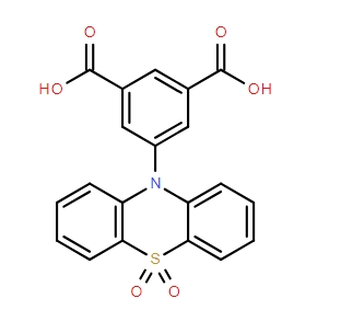 5-(5,5-Dioxido-10H-phenothiazin-10-yl)isophthalic acid,5-(5,5-Dioxido-10H-phenothiazin-10-yl)isophthalic acid