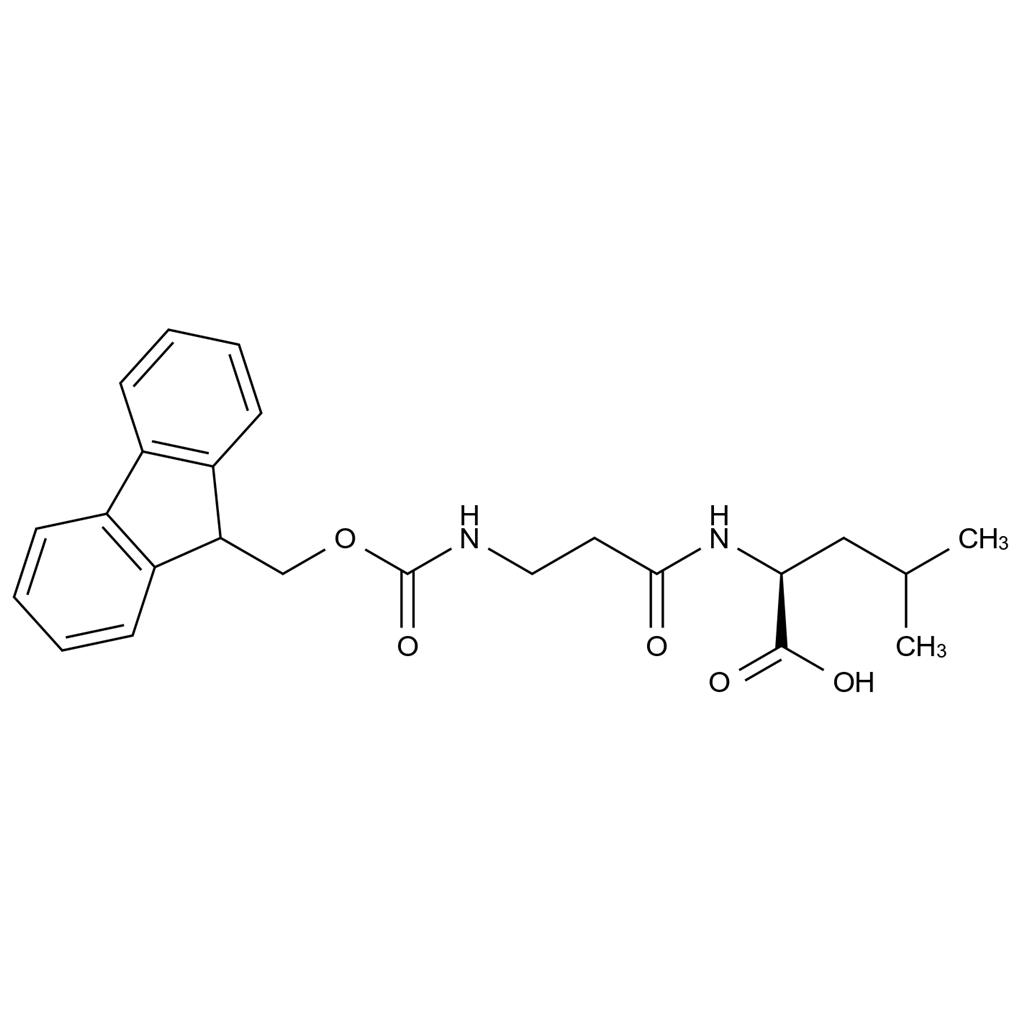 Fmoc-β-丙氨酸-亮氨酸,Fmoc-β-Ala-Leu-OH