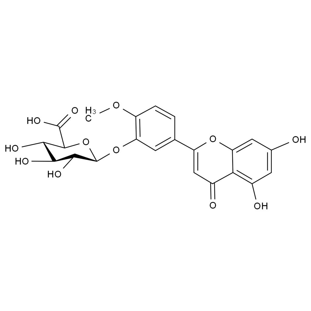 薯os皂素3-O-β-D-葡糖醛酸,Diosmetin 3-O-β-D-Glucuronide