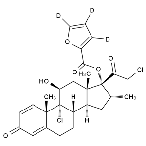 糠酸莫美他松-d3,Mometasone Furoate-d3