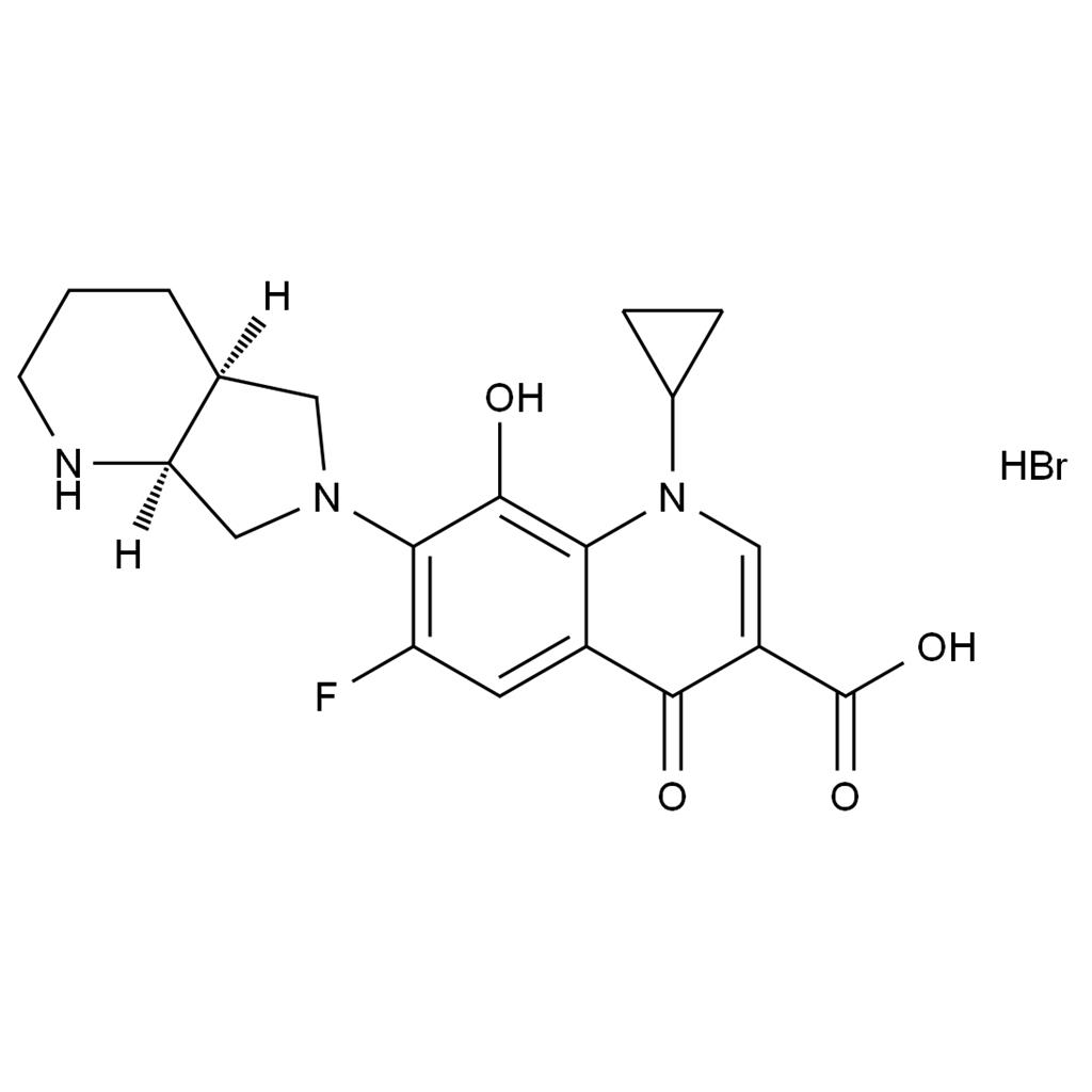 莫西沙星EP雜質(zhì)E氫溴酸鹽,Moxifloxacin EP Impurity E Hydrobromide