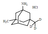 美金刚-d3 HCl,Memantine-d3 HCl