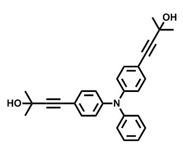 4,4'-((phenylazanediyl)bis(4,1-phenylene))bis(2-methylbut-3-yn-2-ol),4,4'-((phenylazanediyl)bis(4,1-phenylene))bis(2-methylbut-3-yn-2-ol)