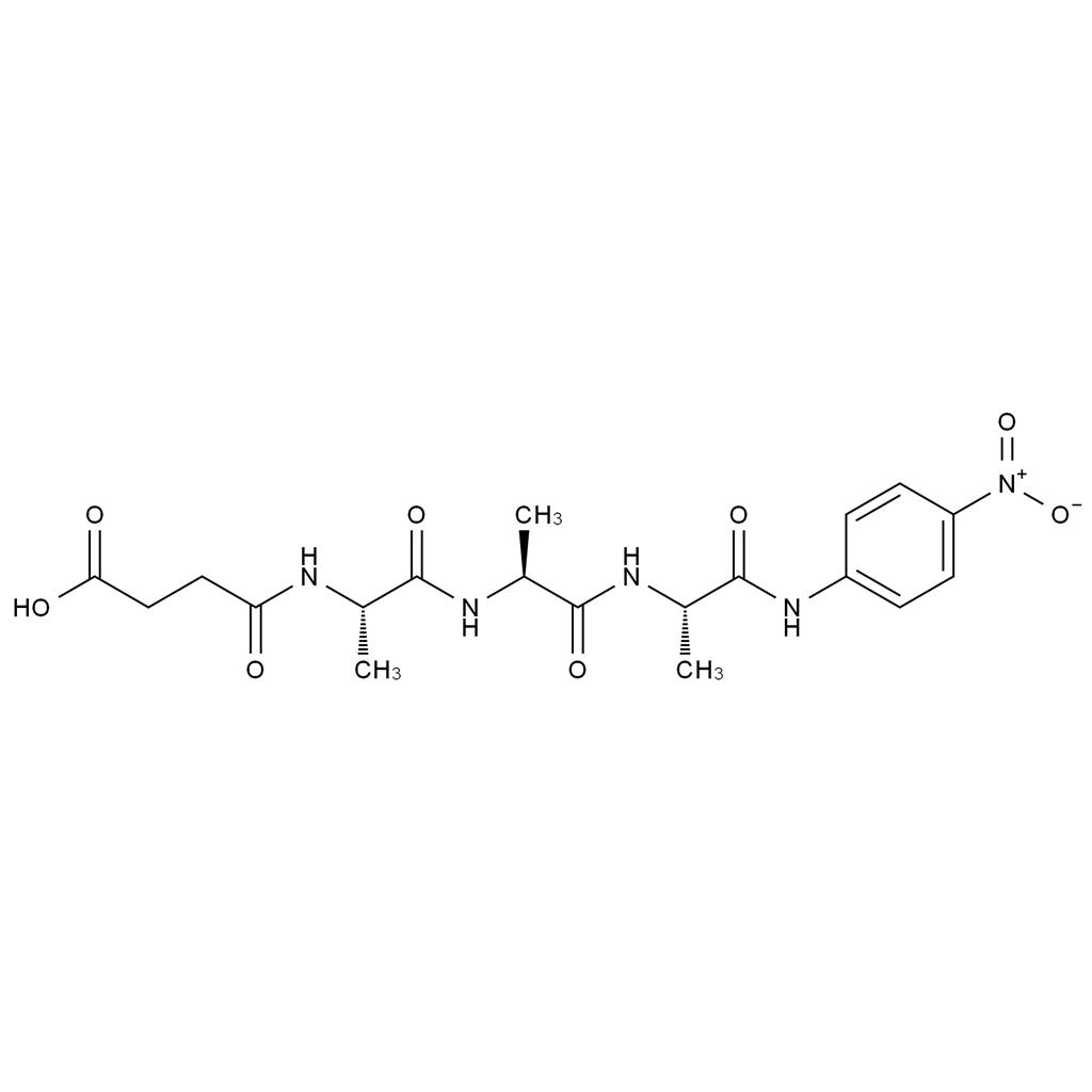 Suc-丙氨酰-丙氨酰-丙氨酰-pNA,Suc-Ala-Ala-Ala-pNA