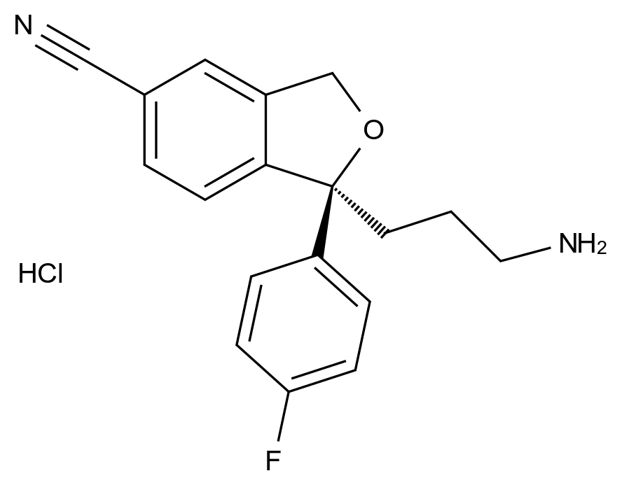 （S）-二去甲基西酞普蘭鹽酸鹽,(S)-Didemethyl Citalopram Hydrochloride