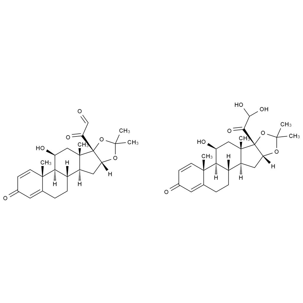 地索奈德雜質(zhì)8（異構(gòu)體混合物）,Desonide glyoxal Impurity 8