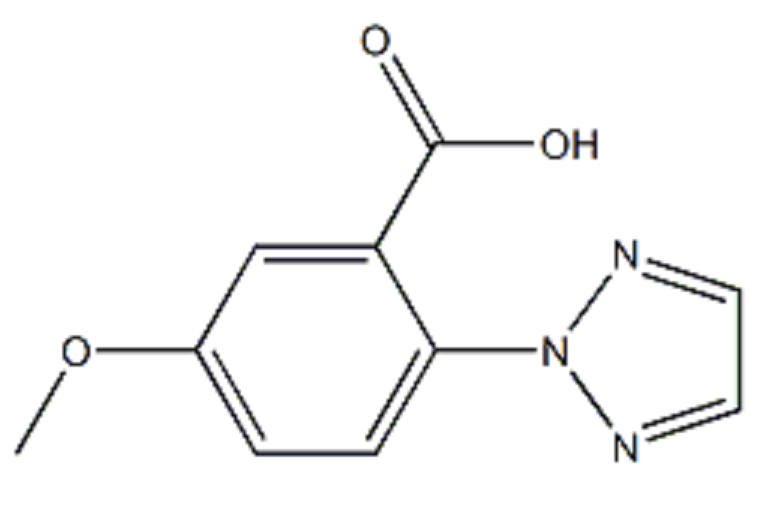 5-甲氧基-2-（2H-1,2,3-三唑-2-基）苯甲酸,5-meth5-methoxy-2-(2H-1,2,3-triazol-2-yl)benzoic acidoxy-2-(2H-1,2,3-triazol-2-yl)benzoic acid