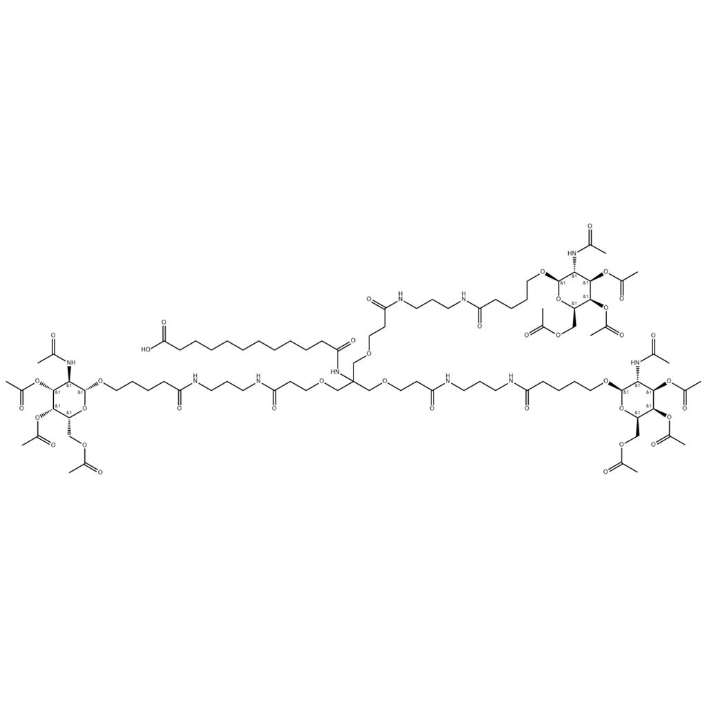 16-Oxa-13,20,24-triazanonacosanoicacid,12,19,25-trioxo-14,14-bis[[3-oxo-3-[[3-[[1-oxo-5-[[3,4,6-tri-O-acetyl-2-(acetylamino)-2-deoxy-β-D-Chemicalbookgalactopyranosyl]oxy]pentyl]amino]propyl]amino]propoxy]methyl]-29-[[3,4,6-tri-O-acetyl-2-(acetylamino)-2-deoxy-β-D-galactopyranosyl]oxy]-