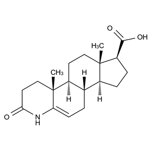 CATO_3-氧代-4-氮杂-5-雄烯-17β-羧酸_103335-54-2_97%