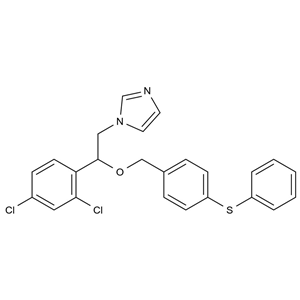 1-(2-(2,4-DICHLOROPHENYL)-2-((4-(PHENYLTHIO)BENZYL)OXY)ETHYL)-1H-IMIDAZOLE,1-(2-(2,4-DICHLOROPHENYL)-2-((4-(PHENYLTHIO)BENZYL)OXY)ETHYL)-1H-IMIDAZOLE