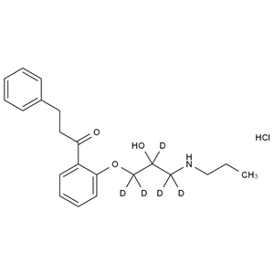 CATO_普羅帕酮-d5 HCl_1346605-05-7_97%