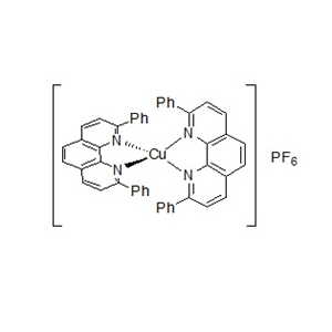 183294-82-8  雙(2,9-二苯基-1,10-鄰菲咯啉)銅(I)六氟磷酸鹽  Bis(2,9-diphenyl-1,10-phenanthroline) Copper hexafluorophosphate