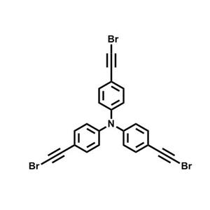 tris(4-(bromoethynyl)phenyl)amine,tris(4-(bromoethynyl)phenyl)amine