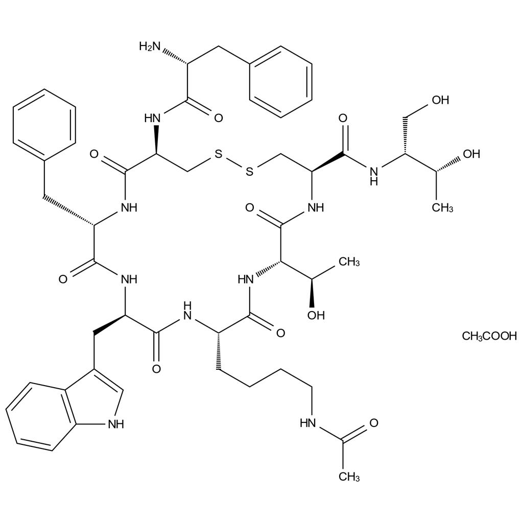 奧曲肽EP雜質(zhì)H醋酸鹽,Octreotide EP Impurity H Acetate