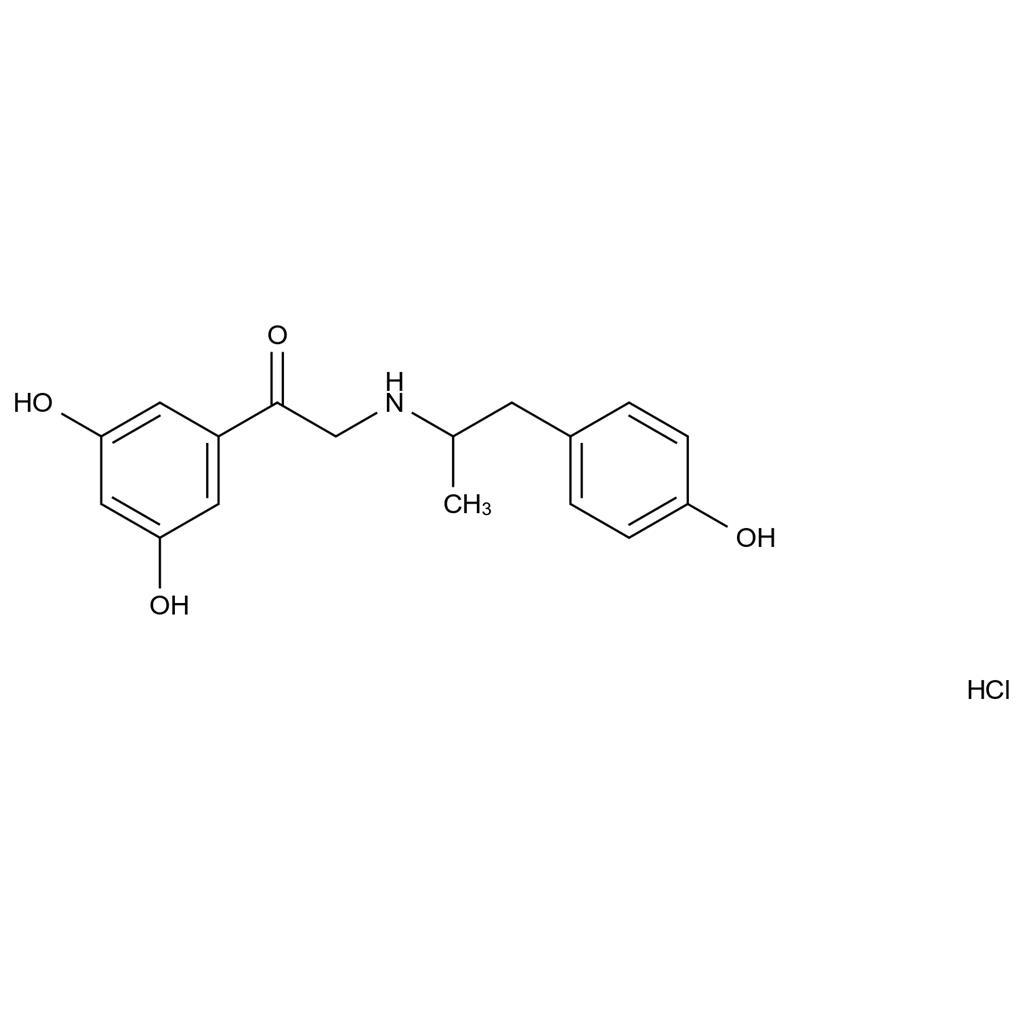 非諾特羅EP雜質(zhì)B 鹽酸鹽,Fenoterol EP Impurity B HCl