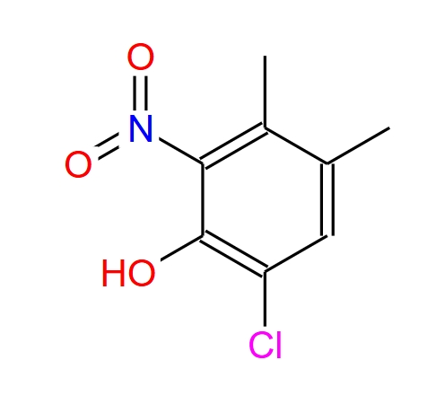 6-氯-3,4-二甲基-2-硝基苯酚,6-CHLORO-3,4-DIMETHYL-2-NITROPHENOL