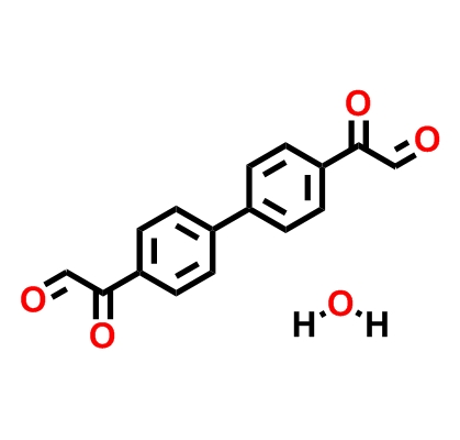 2,2'-（[1,1'-联苯基]-4,4'-二基）双（2-氧代乙醛）水合物,2,2'-([1,1'-biphenyl]-4,4'-diyl)bis(2-oxoacetaldehyde) hydrate