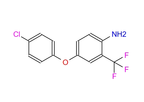 4-(4-氯苯氧基)-2-(三氟甲基)苯胺,4-(4-chlorophenoxy)-2-(trifluoromethyl)benzenamine