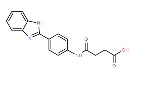 4-[[4-(1H-苯并咪唑-2-基)苯基]氨基]-4-氧代-丁酸,4-[[4-(1H-benzimidazol-2-yl)phenyl]amino]-4-keto-butyric acid