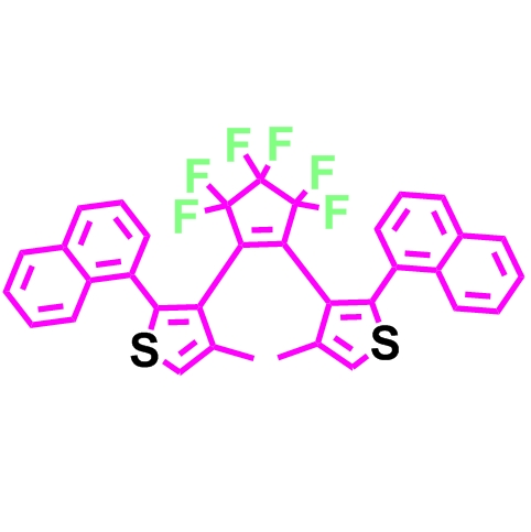 3,3'-（全氟环戊-1-烯-1,2-二基）双（4-甲基-2-（萘-1-基）噻吩）,3,3'-(perfluorocyclopent-1-ene-1,2-diyl)bis(4-methyl-2-(naphthalen-1-yl)thiophene)