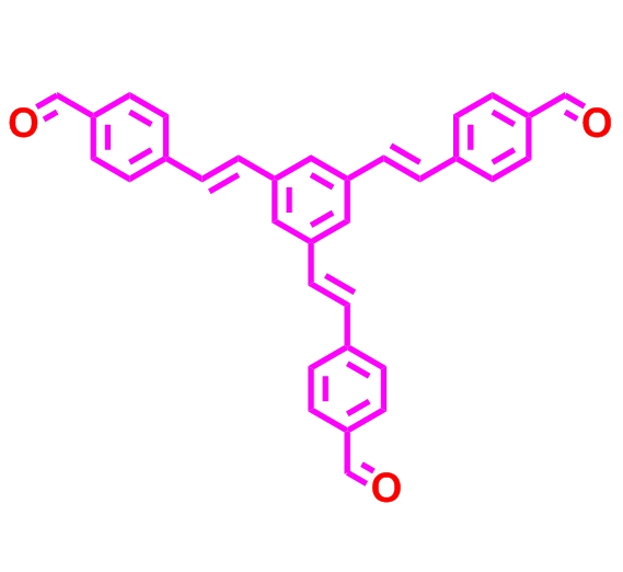 4,4',4''-[苯-1,3,5-三基三(乙炔-2,1-二基)]三苯甲醛,4,4',4''-(Benzene-1,3,5-triyltris(ethene-2,1-diyl))tribenzaldehyde